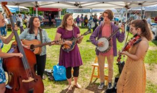 egy amerikai bluegrass zenekar